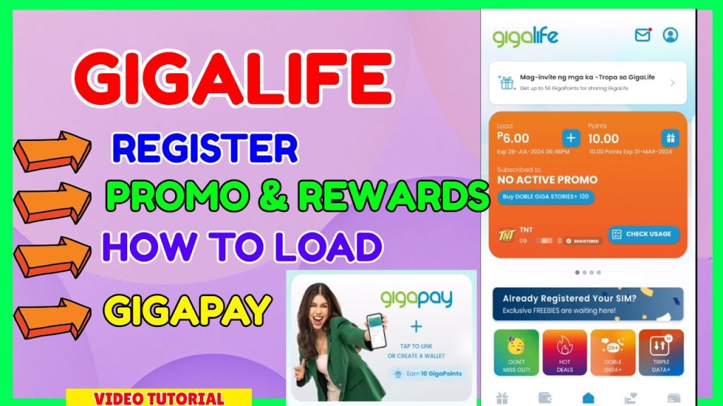 GigaLife SIM Registration