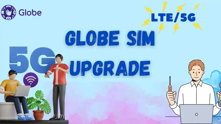 How to upgrade Globe SIM to 5G