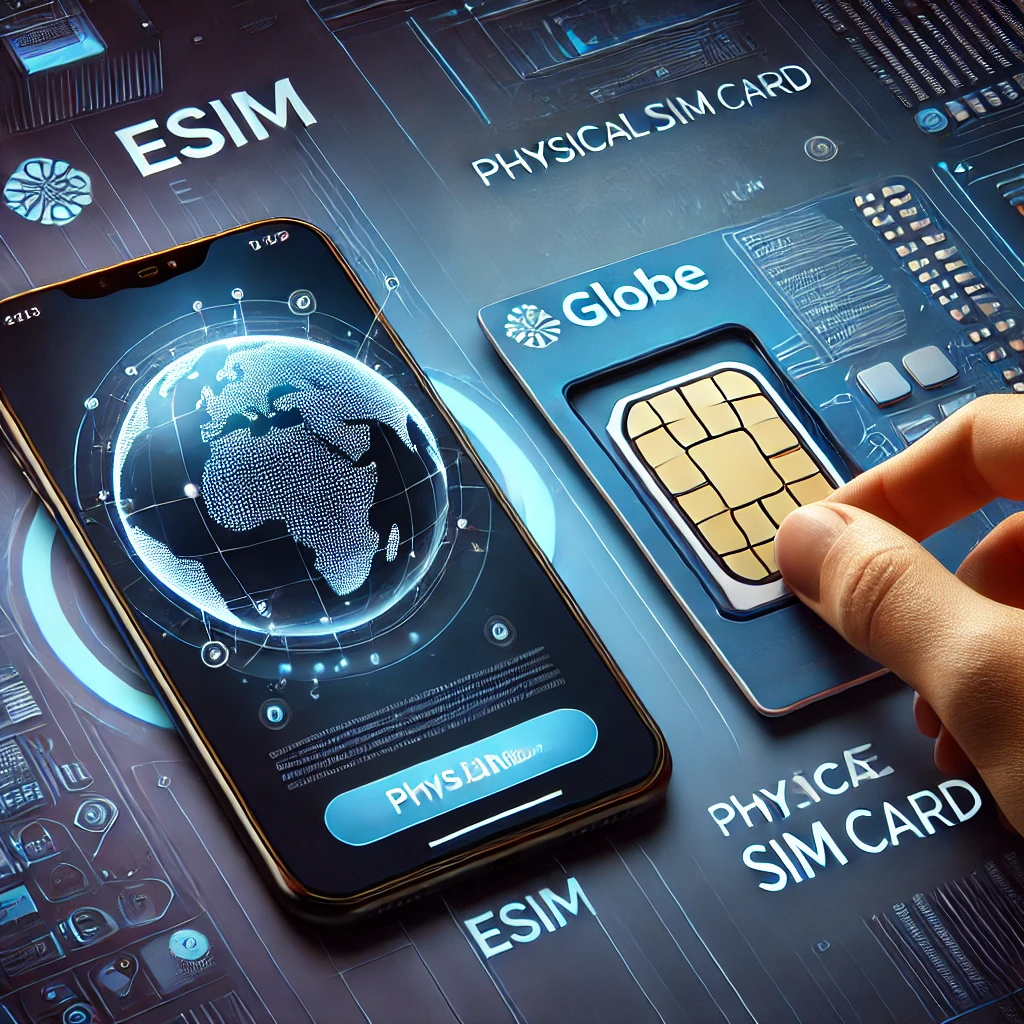 Globe eSIM vs Physical SIM